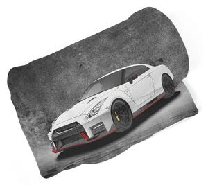 Sablio Deka Nissan GTR 35 Šedý - 150x120 cm