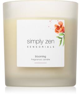 Simply Zen Sensorials Blooming Fragrance Candle vonná svíčka 120 g