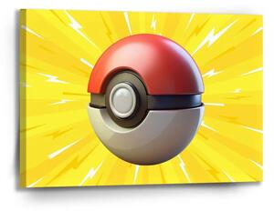 Sablio Obraz Pokemon ball Exploze - 90x60 cm