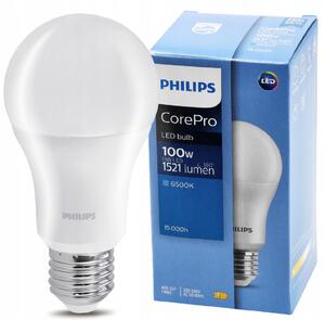 LED žárovka Philips E27 - 13W - 1521 lm - studená bílá - CorePro Premium A60