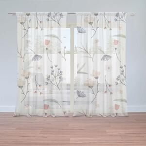 Sablio Záclony Luční elegance: 2ks 150x250cm