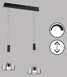 STROPNÍ ZÁVĚSNÉ LED SVÍTIDLO, 64/20/160 cm Fischer & Honsel - Online Only svítidla, Online Only