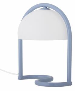 Modrá kovová stolní lampa Bloomingville Favor