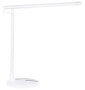 Kovová stolní LED lampa bílá DRACO