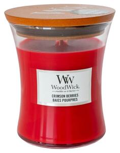 WoodWick Střední vonná svíčka Woodwick, Crimson Berries