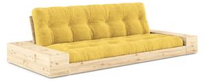 Karup Design Rozkládací pohovka BASE - 514 Honey / Se dvěma bočními boxy