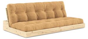 Karup Design Rozkládací pohovka BASE - 515 Fudge Brown / Bez bočních boxů