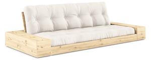 Karup Design Rozkládací pohovka BASE - 701 Natural / Se dvěma bočními boxy