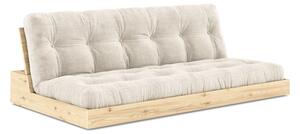 Karup Design Rozkládací pohovka BASE - 510 Ivory / Bez bočních boxů