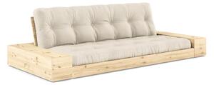 Karup Design Rozkládací pohovka BASE - 914 Linen / Se dvěma bočními boxy