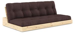 Karup Design Rozkládací pohovka BASE - 715 Brown / Bez bočních boxů