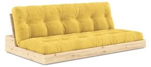Karup Design Rozkládací pohovka BASE - 514 Honey / Bez bočních boxů