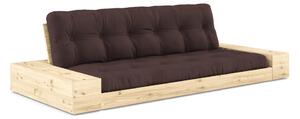 Karup Design Rozkládací pohovka BASE - 715 Brown / Se dvěma bočními boxy