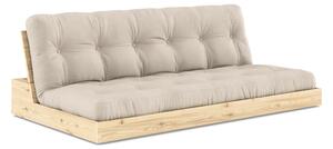 Karup Design Rozkládací pohovka BASE - 747 Beige / Bez bočních boxů