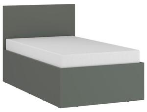 Postel POZZI 90x200 cm, dekor zelená