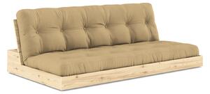 Karup Design Rozkládací pohovka BASE - 758 Wheat Beige / Bez bočních boxů