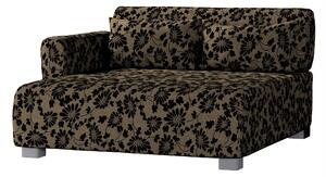 Potah na pohovku Mysinge dlouhý barva béžová látka pletený vzor, vzorované