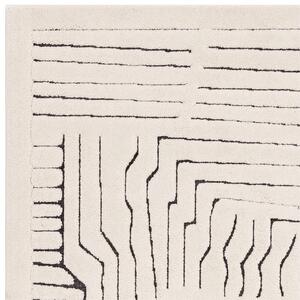 Tribeca Design Kusový koberec Baymax Ivory Charcoal Route Rozměry: 120x170 cm