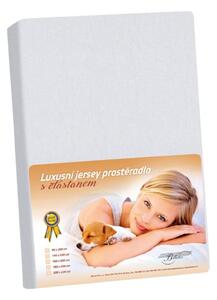 Jersey LUX Šedá /342 - 90x200 cm
