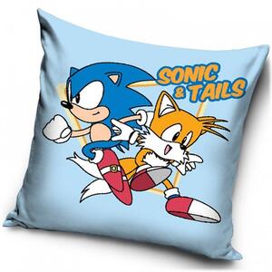Dekorační polštář Sonic & Tails - 40 x 40 cm