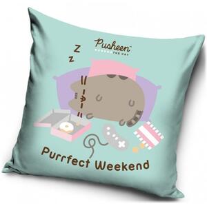 Dekorační polštář Kočička Pusheen - Purrfect Weekend