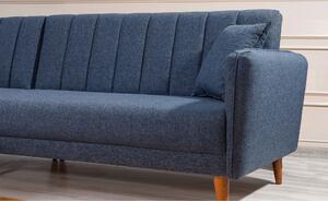 Atelier del Sofa Rohová sedací souprava Aqua Corner Left - Dark Blue, Tmavá Modrá