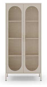 Krémová skříňka 80x170 cm Diora – Marckeric