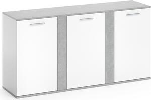 Kredenc Vicco Novelli Beton 40 x 80 cm s dveřmi, Model 29017
