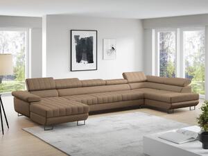 Sedací souprava Horizonte Mini U XL - Monolith 09 Varianta: Pravá