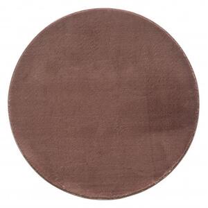 Hans Home | Kusový koberec Catwalk 2600 Brown kruh - 120x120 (průměr) kruh
