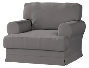 Potah na křeslo IKEA Ekeskog barva béžová látka pletený vzor