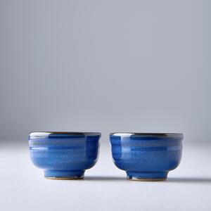 Made in Japan (MIJ) Modrý Šálek na saké 35 ml