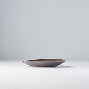 Made in Japan (MIJ) Mělký talíř Modern 17 cm metalický