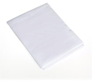 Rovné saténové prostěradlo bílé 200 × 220 cm