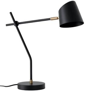 Černá kovová stolní lampa Somcasa Adame 47 cm