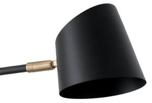Černá kovová stolní lampa Somcasa Adame 47 cm