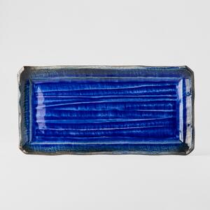 Made in Japan (MIJ) Cobalt Blue Obdélníkový Talíř 43 x 22,5 cm