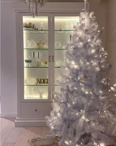 Krásná vánoční jedle v bílé barvě 150 cm