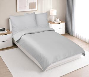 BELLATEX Povlečení bavlněné LUX Šedá 140x200, 70x90 cm