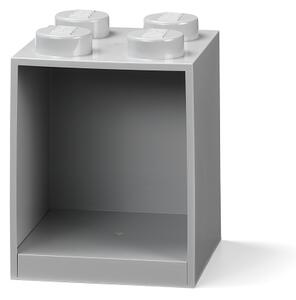 LEGO Brick 4 závěsná police - šedá