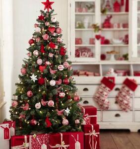 Půvabný umělý vánoční stromeček smrk 180 cm