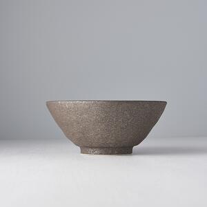 Made in Japan (MIJ) Nin-Rin Earth Udon Miska 19,5 cm, 800 ml