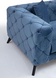 Atelier del Sofa 2-místná pohovka Como 2 Seater - Blue, Modrá