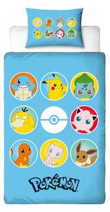 Dětské ložní povlečení, 140 x 200 cm, 70 x 90 cm (Pokémon) (100407327002)