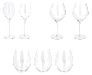 Silvercrest® Sklenice na víno z foukaného skla, 2 kusy / Sklenice na vodu z foukaného skla, 3 kusy (100407605)