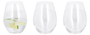 Silvercrest® Sklenice na víno z foukaného skla, 2 kusy / Sklenice na vodu z foukaného skla, 3 kusy (100407605003)