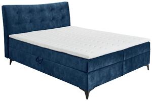 AMERICKÁ POSTEL, 180/200 cm, modrá MID.YOU - Postele s úložným prostorem, Online Only