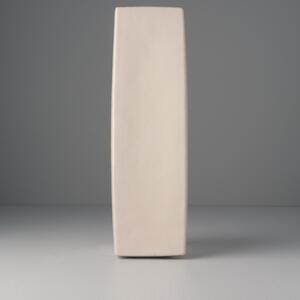 Made in Japan (MIJ) Craft Bílý Obdélníkový Talíř, Vysoký Okraj, 30 x 9 cm