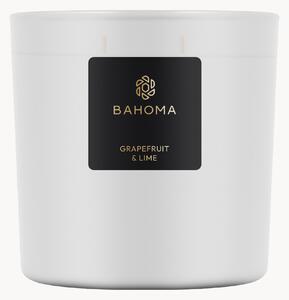 Ručně vyrobená vonná svíčka se třemi knoty Grapefruit & Lime (grep, limetka, gardénie a pačule)