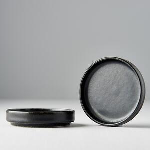 Made in Japan Malá Ramekin miska na omáčku černá 8 cm